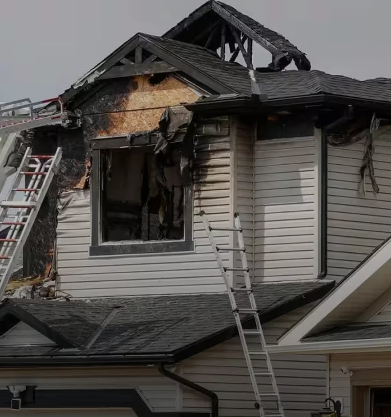 Fire damage
